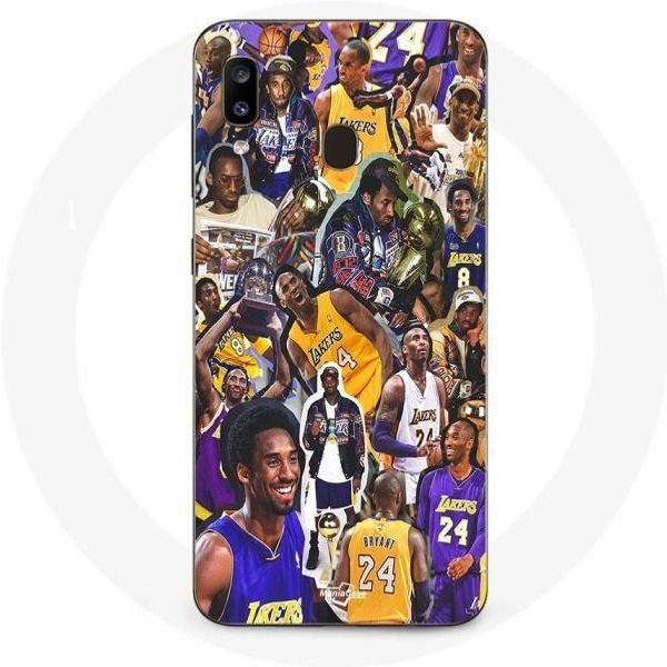Coque Maniacase Pour Samsung Galaxy A20E Kobe Bryant All Generations Champion NBA-image