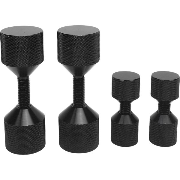 4 Szt. KołKi Do WyróWnywania KołNierzy Anodowane Aluminium 1?Zestaw 18-Calowych Sworzni CentrująCych Z 2 Otworami Do 12-14 Cali-image