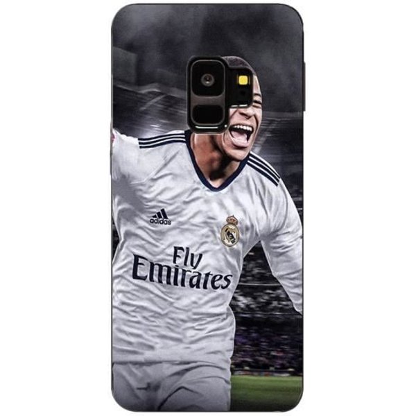 Coque Maniacase Pour Samsung Galaxy S9 Kylian Mbappe Real Madrid Goal-image