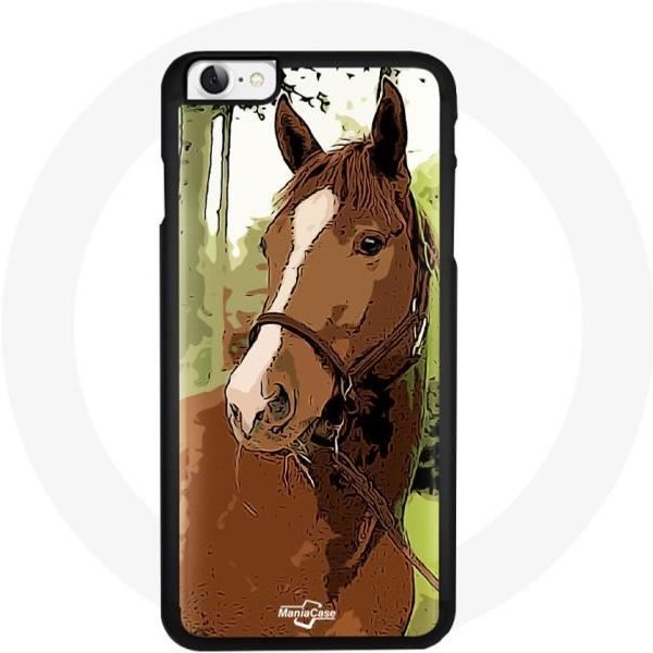 Funda Blanda - Quarter Horse - Iphone 5 - Negro - SintéTico - Mixto-image
