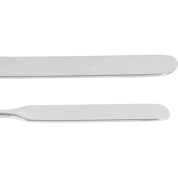 Zestaw 2 Szt. Stal Nierdzewna SzpatułKa Do Mieszania MakijażU Kosmetyczna SzpatułKa Do PodkłAdu Do Mieszania Kremu White-image