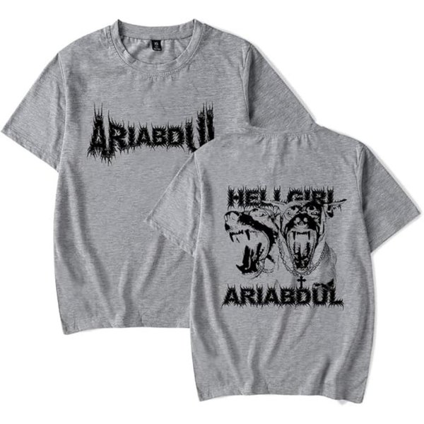 Ari Abdul Merch T-Shirt Doberman Unisex MężCzyźNi Kobiety Koszulka Z Nadrukiem Casualowa Z KróTkim RęKawem Koszulka Topy Koszulka L-image