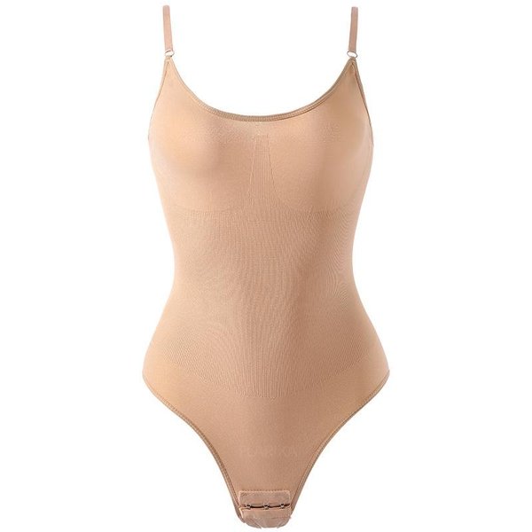 Flarixa Seamless Bodyshaper Kobiety Body Otwarte Krocza Bielizna ModelująCa Po Porodzie Kontrola Brzucha Bielizna ModelująCa Bielizna WyszczuplająCa Kombinezon S-image