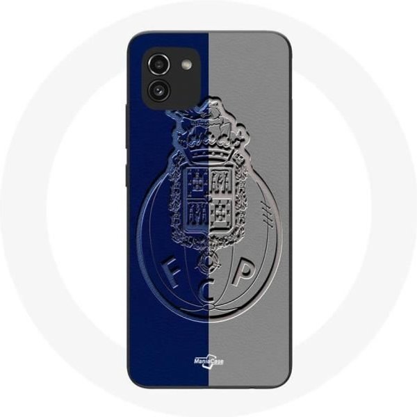 Funda Para Samsung Galaxy A03 FCP Porto Gond Azul Y Gris Maniacase Gris-image