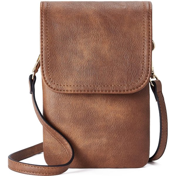 Bolsos Cruzados PequeñOs De DiseñAdor Para Mujer | Bolso Para TeléFono MóVil Billetera Carteras Correa Ajustable Regalo Del DíA De La Madre MarróN-image
