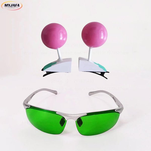 Wysokiej JakośCi Peruka Cosplay Saiki Kusuo RóżOwa KróTka Odporna Na CiepłO WłOsy Syntetyczne Peruki Anime Do Odgrywania RóL + Czepek Pod Perukę One Size-image