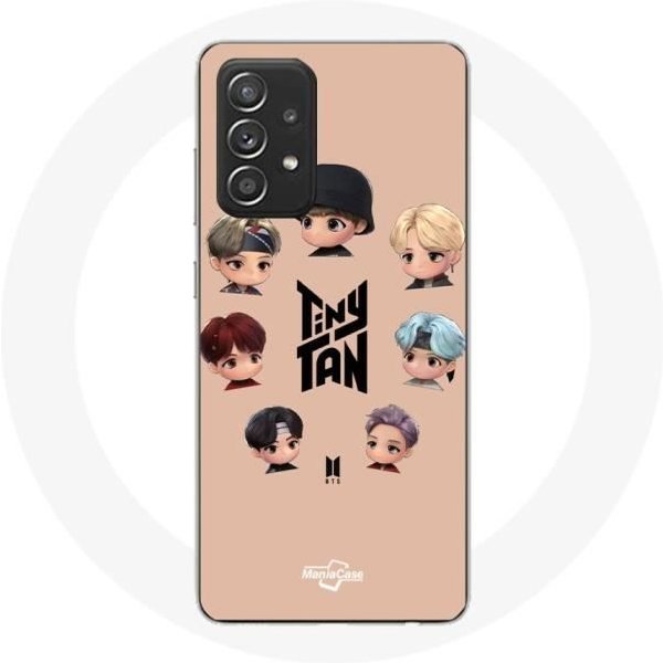 Funda Para Samsung Galaxy A33 5G BTS Tinytan AnimacióN PóSter RM Jin Suga J-Hope Jimin V Y Jungkook-image