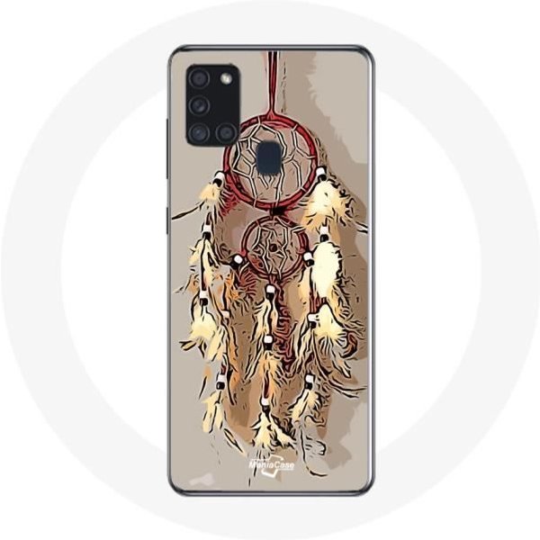 Funda - Samsung - Galaxy A21S - AtrapasueñOs - MarróN - Flexible MarróN-image