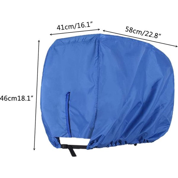 Funda Impermeable Para Motor Fueraborda, Resistente, Para Barco, Para Lancha RáPida, Para Lluvia-image