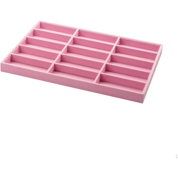 Pojemnik Na Okulary, Organizer Na Okulary PrzeciwsłOneczne, DużA Pojemność, Modny Ekspozytor RóżOwy-image