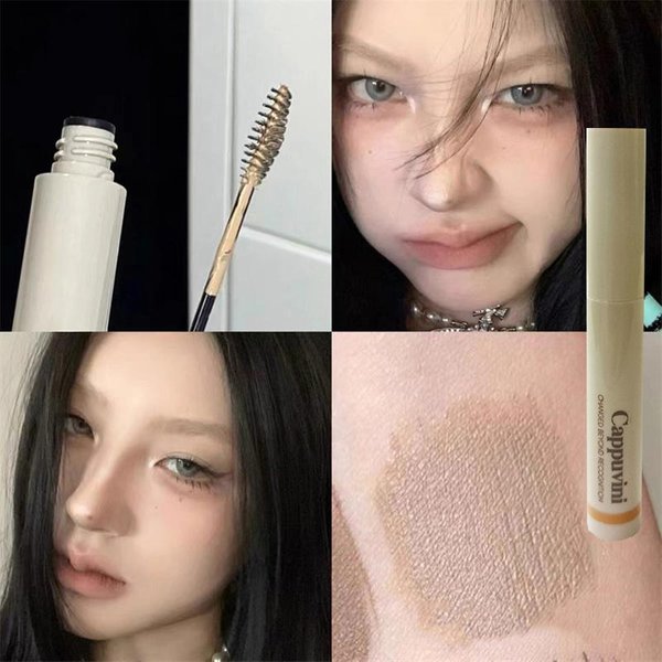 Crema Para Cejas LíQuida Natural Resistente Al Agua Tinte Para Cejas De Larga DuracióN Potenciador De Cejas MarróN MáScara Gel Para Cejas Maquillaje CosméTicos Gray-image