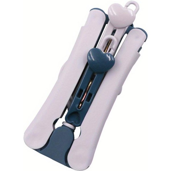 Percha Plegable Perchas De Viaje Multifuncionales Percha Plegable Percha De Almacenamiento Organizador De Almacenamiento Percha De Ropa Plegable PortáTil Azul-image