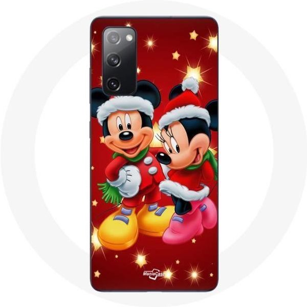 Funda - Maniacase - Samsung Galaxy S20 FE - Mickey Mouse - Flexible - Negra Negro-image