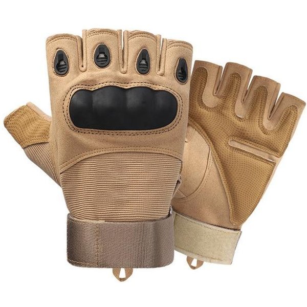 RęKawiczki MęSkie Half Finger Outdoor Wojskowe RęKawice Taktyczne Sportowe Strzelanie Polowanie Airsoft Motocyklowe RęKawiczki Rowerowe XL-image