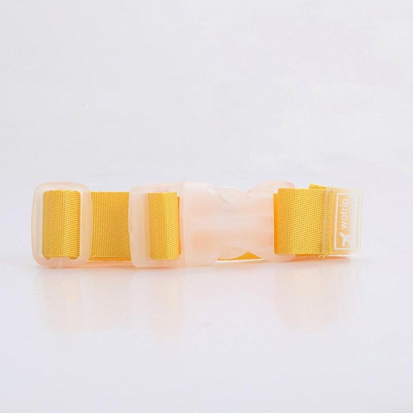 Correas De Nailon Para Colgar Equipaje, Correas De Hebilla Ajustables, Correas Para Maletas, Ganchos De Seguridad Para CinturóN, Accesorios De Viaje Amarillo-image