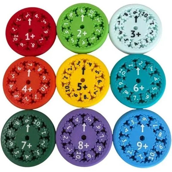 Spinners Fidget De MatemáTicas Rompecabezas De MatemáTicas Para La Punta Del Dedo Juguetes De Juego Juegos De MatemáTicas Operaciones MatemáTicas Juegos De DescompresióN Juegos De MultiplicacióN De MatemáTicas De Escritorio-image
