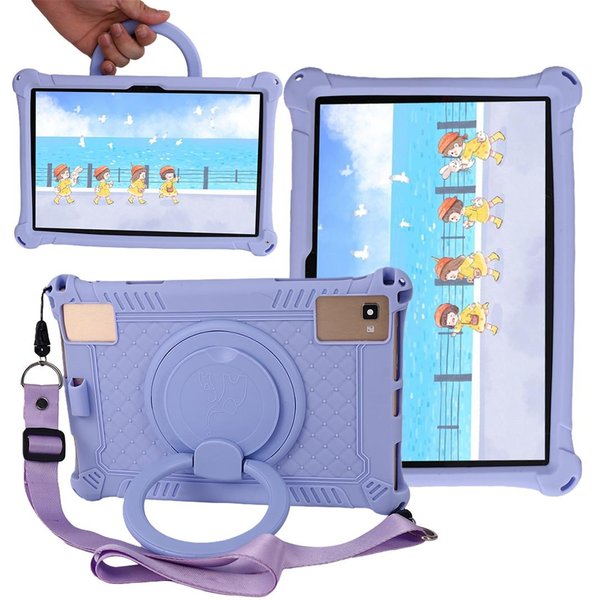 Etui Do Blackview Tab 13 Tablet 10.1 MięKkie Silikonowe Pokrowiec Do Phonecall Pad Teclast P20 P20HD P20S M40 Pro M40 Plus TCL 10.1-image