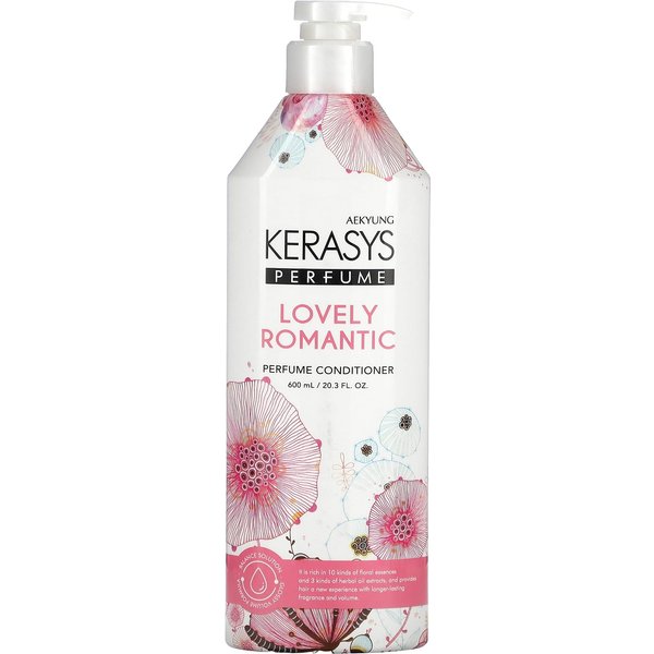Acondicionador Con Perfume RomáNtico De Kerasys, 600 Ml (20.3 Onzas LíQuidas) White-image