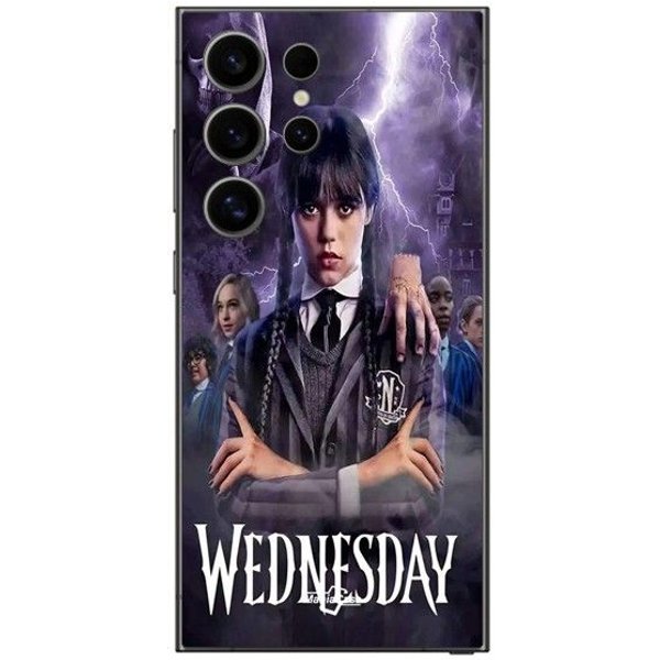 Coque - Maniacase - Samsung Galaxy S25 Ultra - Silicone - Noir - Mercredi Adams Negro-image