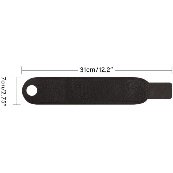 2 Piezas MuñEquera Ajustable De CompresióN Soporte De MuñEca Correa De MuñEca Para Fitness Deportes ProteccióN Black-image