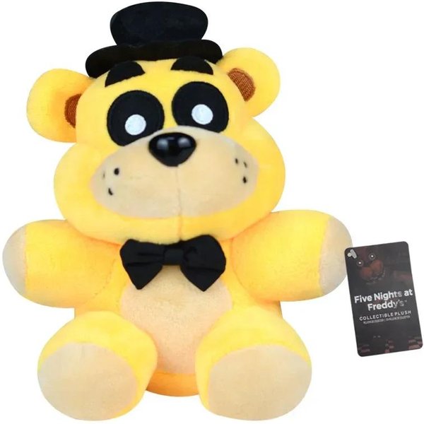 1-10P Kawaii Nowe Fnaf Anime Pluszowa Zabawka Freddy NiedźWiedź Sprytny KróLik Zwierzę Uroczy KreskóWka Wypchana Lalka Yellow-image