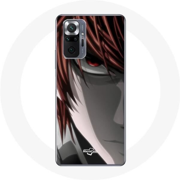 Funda Para Xiaomi Redmi Note 10 Pro Light Yagami Death Note Manga Anime-image