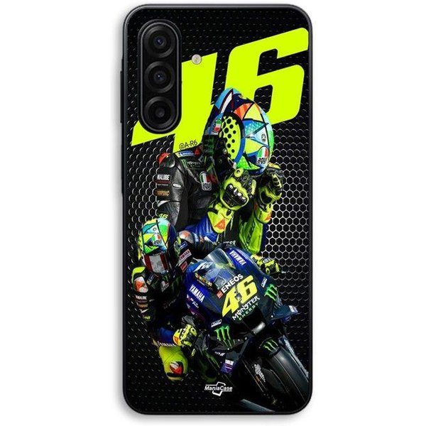 Etui Dla Samsung Galaxy A56 46 Valentino Rossi Logo Motogp Monster Maniacase Czarny-image