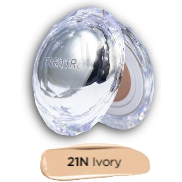 Tirtir Mask Fit Crystal Mesh Mini Cushion 4.5G SPF50+ / Pa++++ (15 Opciones) #21N Ivory-image