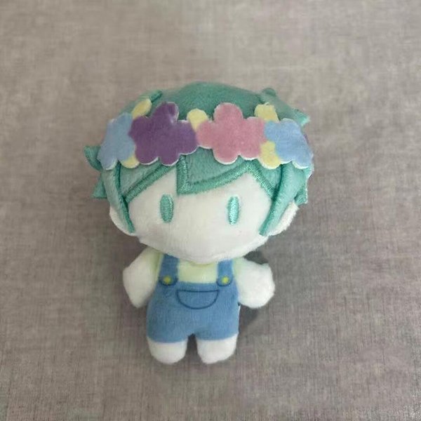 10 Cm Gra Omori Pluszowa Lalka Przyjaciele Pluszowa Zabawka Brelok Basil Kai Pluszowa Lalka Prezent Kolekcjonerski BożE Narodzenie Prezent 10Cm Gray-image