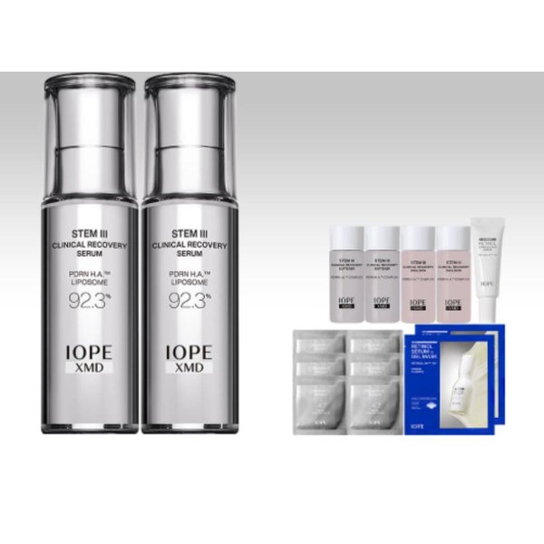 Iope XMD Stem³ Serum Duo 30Ml + Zestaw Prezentowy Do PielęGnacji SkóRy Serum RegenerująCe Anti-Aging White-image