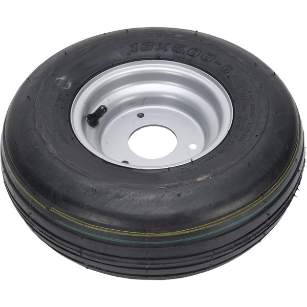 NeumáTico ATV 13X5.00 6 6In Con Llanta Antideslizante Para ATV UTV Quad VehíCulo Todoterreno Go Kart Mini Moto CortacéSped De Campo Plata Plata-image