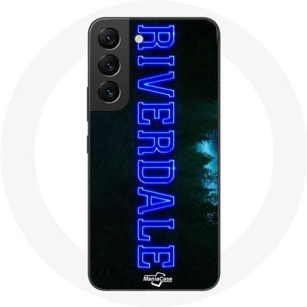 Funda Para Samsung Galaxy S22 Riverdale Serie Logo Azul-image