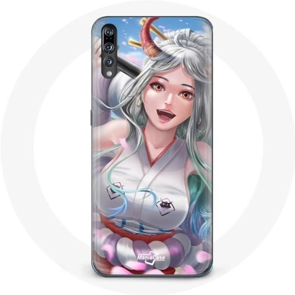 Funda Para Huawei P20 Yamato One Piece Anime-image