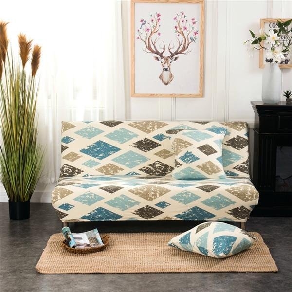 Elastyczna SkłAdana Narzuta Na Sofę All-Inclusive Ciasno OwinięTa Sofa RęCznik Narzuta Na Sofę Narzuty Bez PodłOkietnika Housse De Canap S 120-155Cm White-image