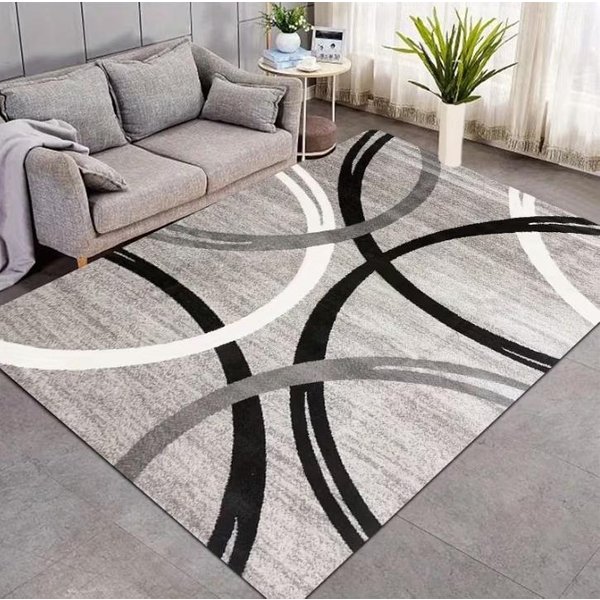 Nowoczesna Geometria Dywan Do Salonu Mata PodłOgowa Pod Stolik Okienny Dekoracja Domu Sypialni 80X120Cm-image