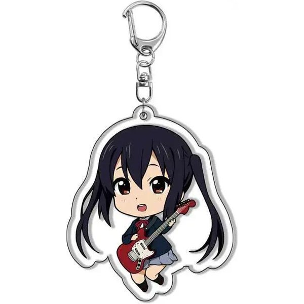 Urocze Figurki Anime Akrylowy Breloczek Hirasawa Yui Mio Tainaka Ritsu Kotobuki Tsumugi Nakano Azusa Breloczek Breloczek Do Torebki Llavero-image