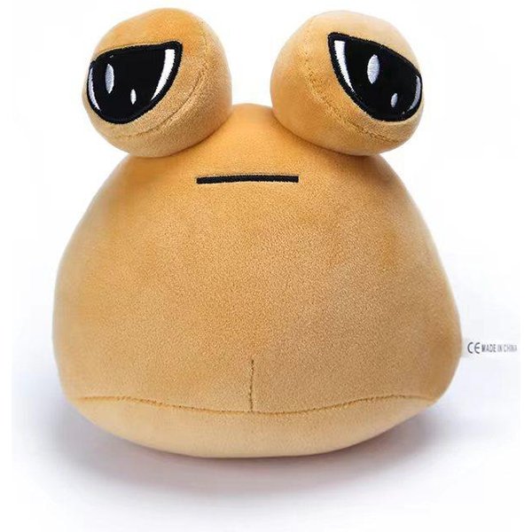 DużY Rozmiar Gra MóJ Zwierzak Obcy Pou Pluszowe Zabawki Obcy Pluszowy Zwierzę Pou Pluszak Zabawka Dla Dzieci Prezent Urodzinowy Dekoracje Halloweenowe 40Cm-image