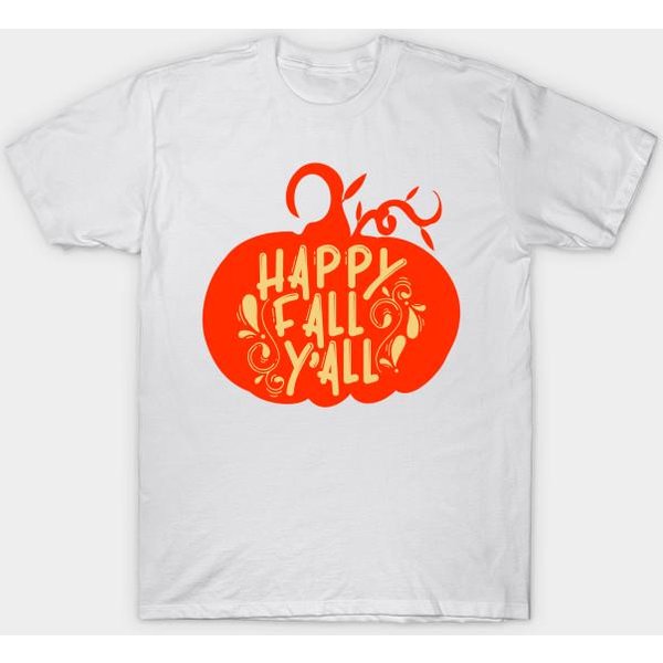 Camiseta Mujer Feliz OtoñO A Todos Calabaza Harajuku Estampado Kawaii Camiseta Verano Manga Corta Camiseta Femenina Top Camiseta 4XL Blanco-image
