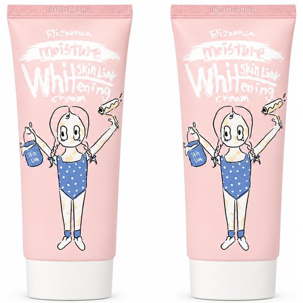 Elizavecca NawilżAjąCy Krem RozjaśNiająCy Skin Liar 100Ml # 100Ml X 2Pcs-image