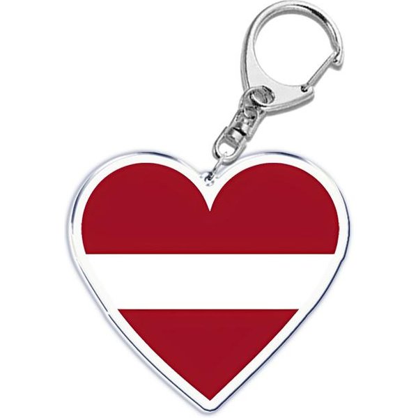 Francja Szkocja Niemcy Kraj MiłOść Serce Breloki PierśCień Do AkcesorióW Brelok Do Torebki Brelok Do Kluczy Llaveros BiżUteria Fani Prezenty Red-image