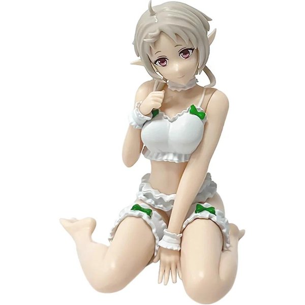 Anime 12Cm Sylphiette Bielizna Figurka Mushoku Tensei Reinkarnacja Bez Pracy Eris Boreas Greyrat/Roxy Figurka Akcji Lalka Model Prezent Beige-image