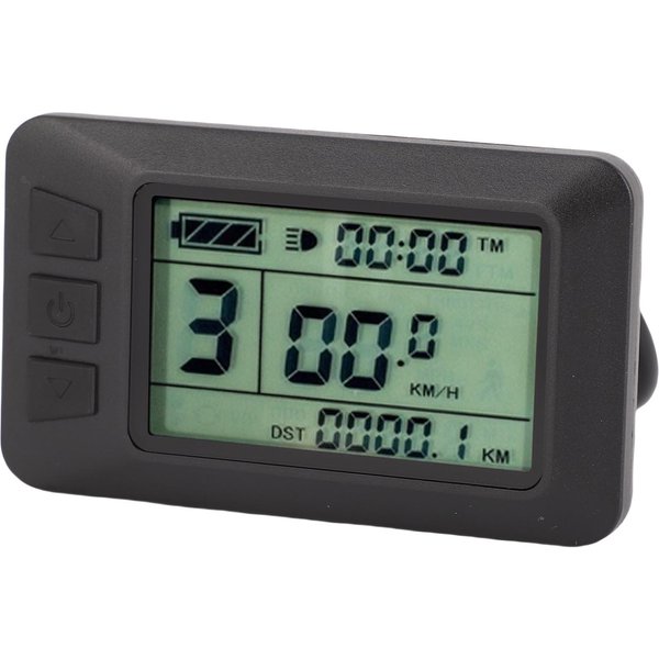 Miernik LCD Do Roweru Elektrycznego 24V 36V 48V Skuter Elektryczny Ekran LCD WyśWietlacz Panel Sterowania Z 5-żYłOwym Wodoodpornym-image