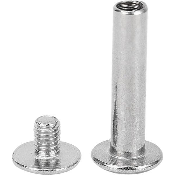 50 Zestaw Nit PłAski OkrąGłY ŁEb M3.5 4.5X20X9Mm Stal Nierdzewna Zestaw ŚRub WiążąCych Do-image