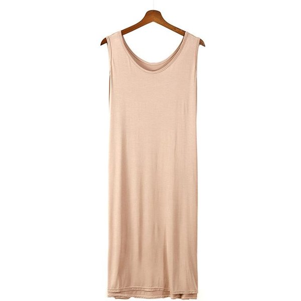 Talla Grande 3XL 4XL 5XL 6XL CamisóN Para Mujer Sexy CamisóN Ropa De Dormir Verano Largo Bata De Casa Ropa De SalóN Xxxxl Nude-image