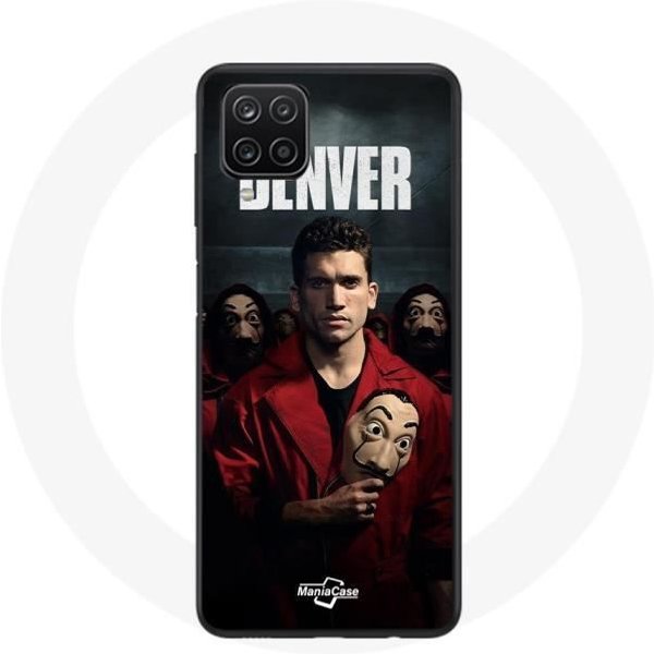 Funda - Maniacase - Samsung Galaxy A12 - La Casa De Papel - Flexible - ProteccióN Contra Golpes Y ArañAzos-image
