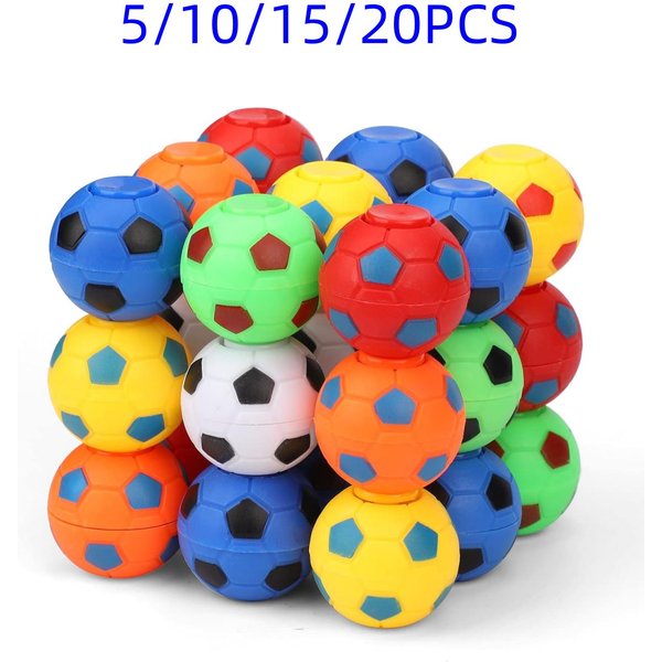 Mini Fidget Spinners PiłEczki PiłKarskie Dla Dzieci Upominki Na Imprezę PiłKarską Obrotowe PiłEczki Antystresowe Na Palce Zabawka Nagrody Do Klasy Upominki Powrotne-image
