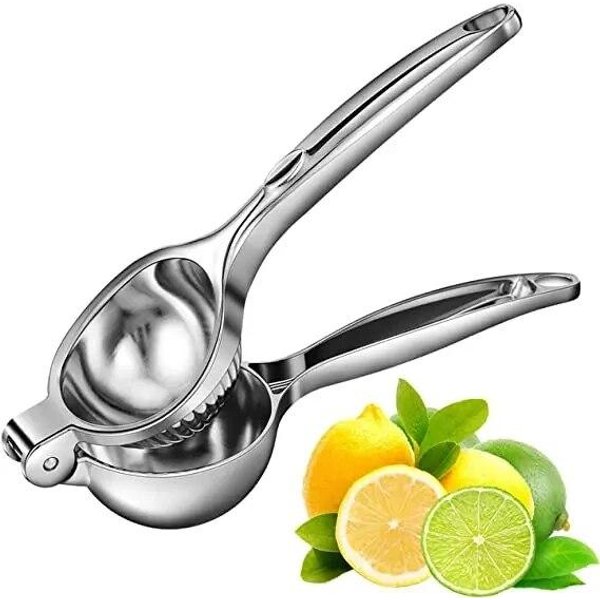 Exprimidor De LimóN De Acero Inoxidable, Exprimidor Manual, Procesador, Accesorios De Cocina, Exprimidor De Zumo De Fruta, Exprimidor De Naranja Y CíTricos-image