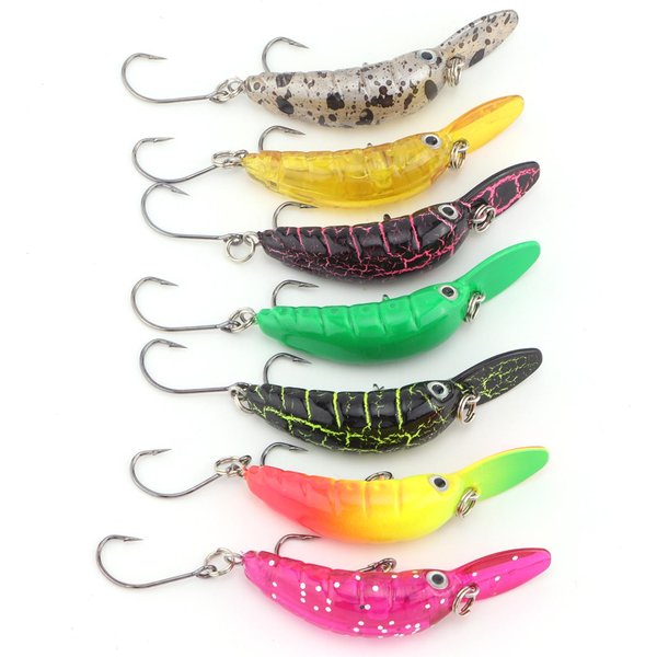 SeñUelo De Pesca Crankbaits Flotantes SeñUelos Duros Artificiales Mini Minnow Lucio Lubina Trucha Cebo-image