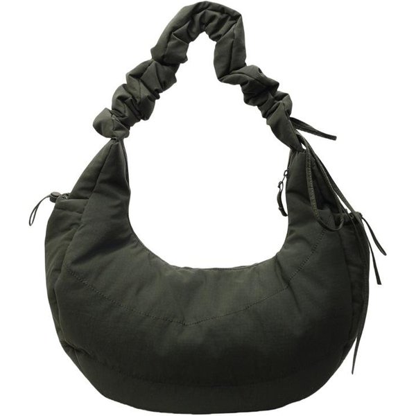 Bolso Hobo Para Mujer Bolso De Hombro Para El Trabajo Bolso Tote Estudiante Gran Capacidad Bolso Cruzado Verde-image