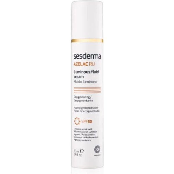 Sesderma Azelac Ru Crema Fluida Luminosa Despigmentante Spf50 50Ml White-image